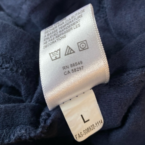 Tommy Bahama RELAX “Row With The Flow” Navy T-shirt - Picture 4 of 10